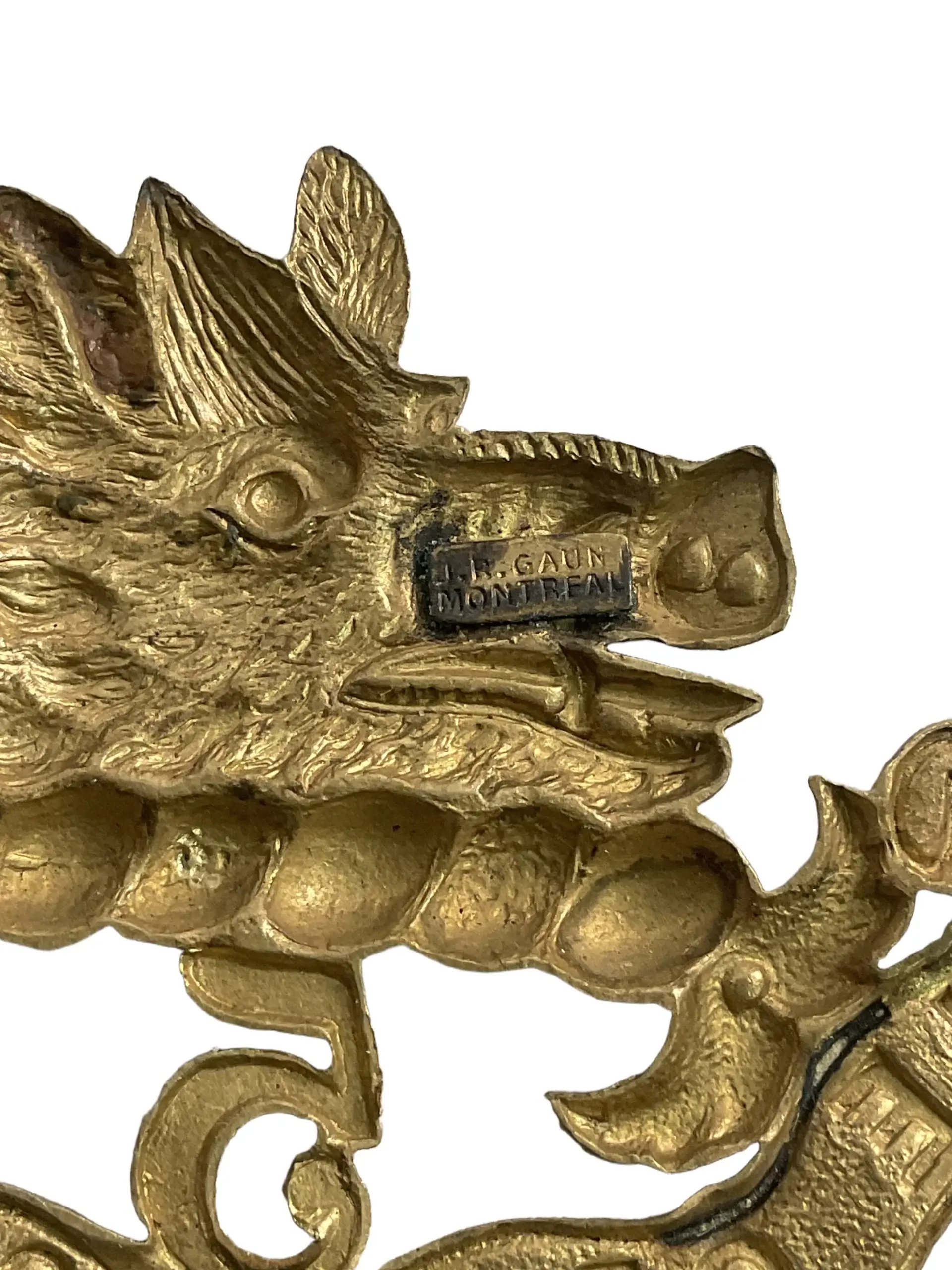 Canadian Victorian 5th Black Watch Glengarry Badge Canadian Victorian 5th Black Watch Glengarry Badge