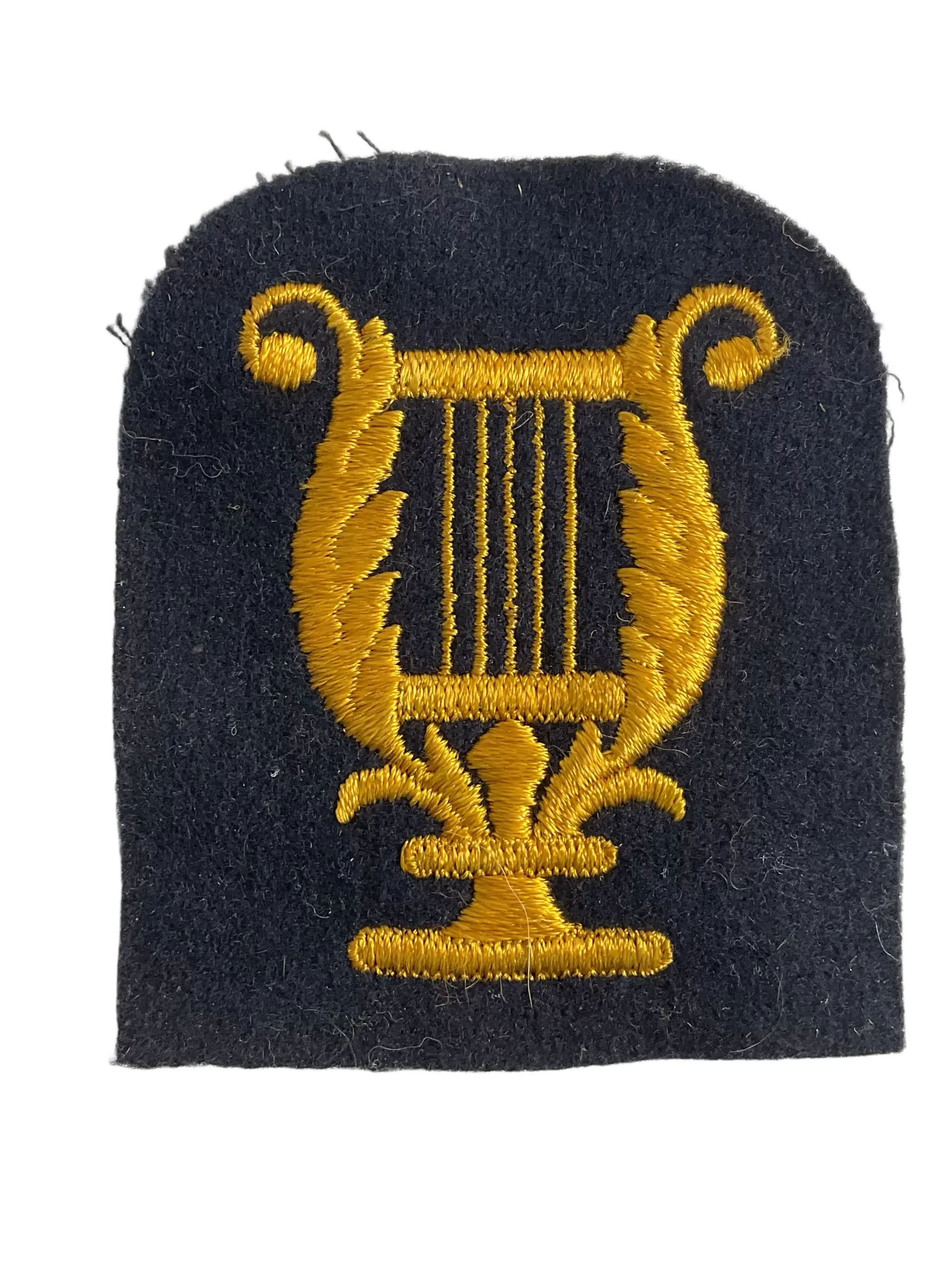 WW2 Canadian RCN Navy Musician Trade Patch WW2 Canadian RCN Navy Musician Trade Patch