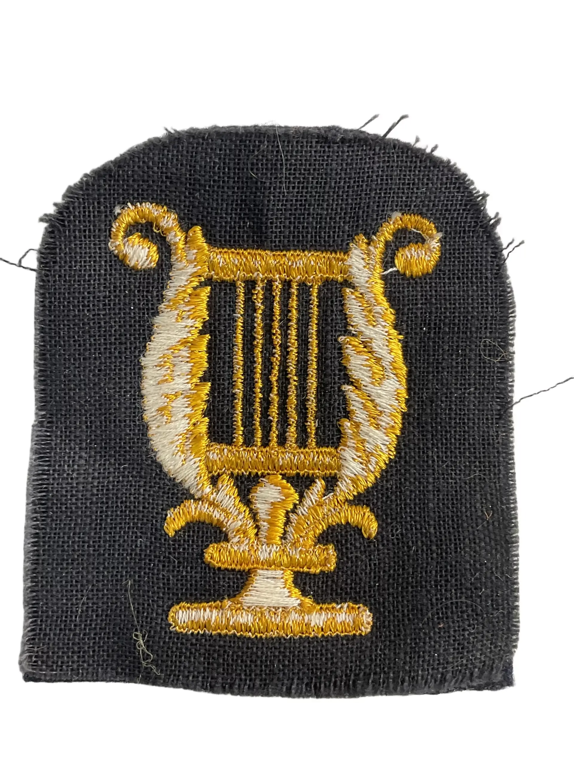 WW2 Canadian RCN Navy Musician Trade Patch WW2 Canadian RCN Navy Musician Trade Patch