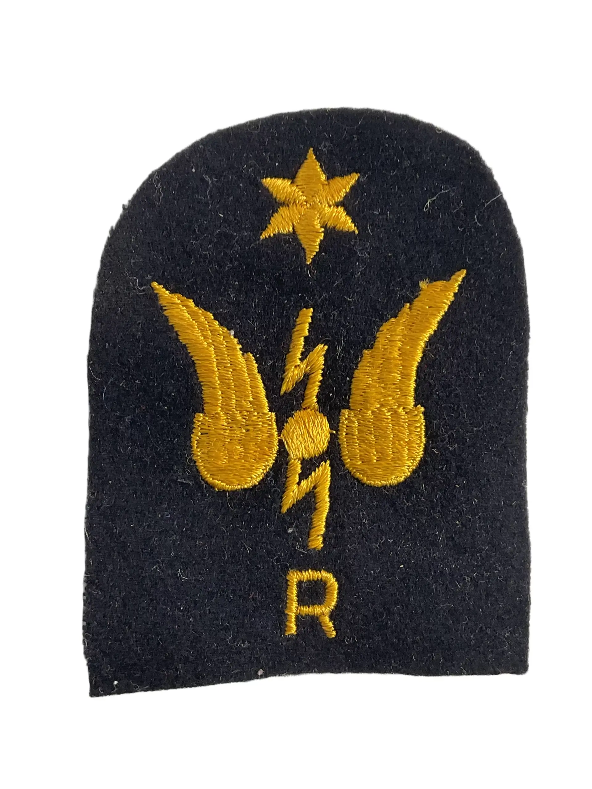 WW2 Canadian RCN Navy Wireless Telegraphist and Radar Trade Patch WW2 Canadian RCN Navy Wireless Telegraphist and Radar Trade Patch