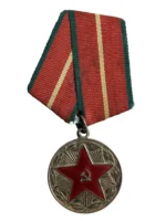 Russian Soviet Medal For Impeccable Service 1st Class Full Size Russian Soviet Medal For Impeccable Service 1st Class Full Size