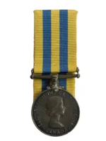 Canadian Army Korean War Named Service Medal Full Size