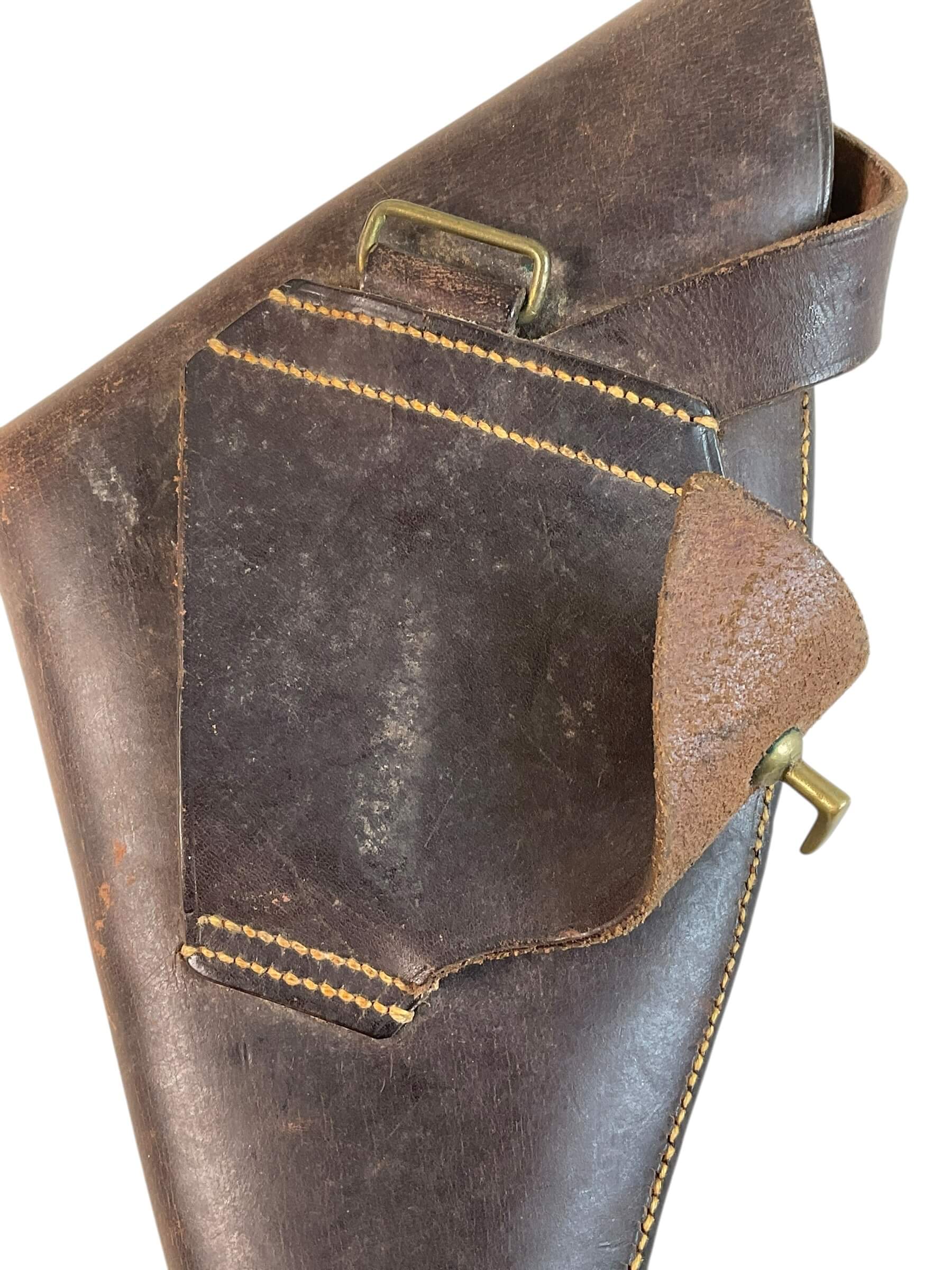 WW2 Canadian British Sam Browne Leather Holster WW2 Canadian British Sam Browne Leather Holster