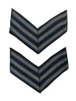 WW2 Canadian RCAF Sergeant's Stripes Insignia Pair