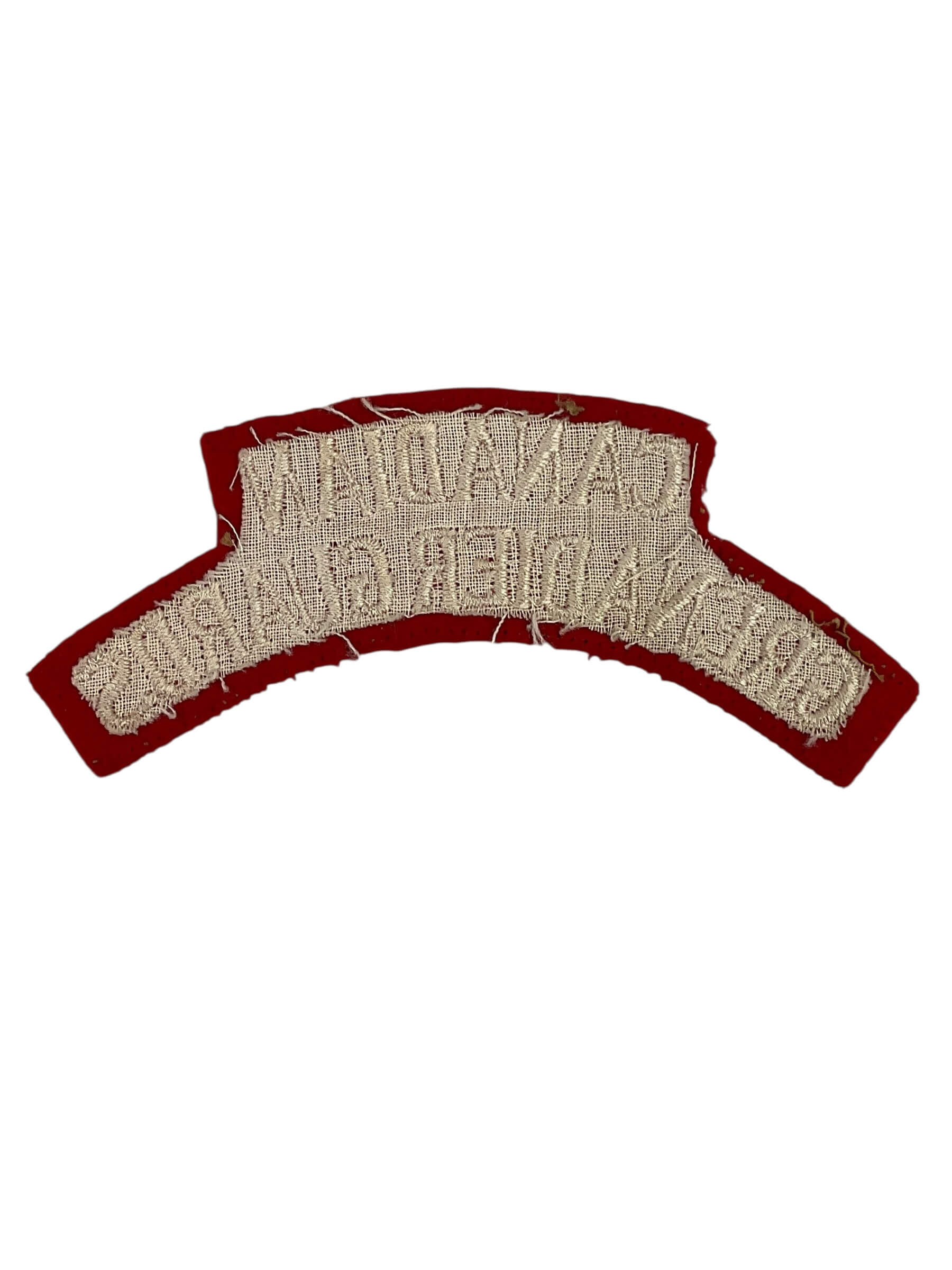 WW2 Canadian Grenadier Guards Shoulder Title Insignia Single (1) WW2 Canadian Grenadier Guards Shoulder Title Insignia Single (1)