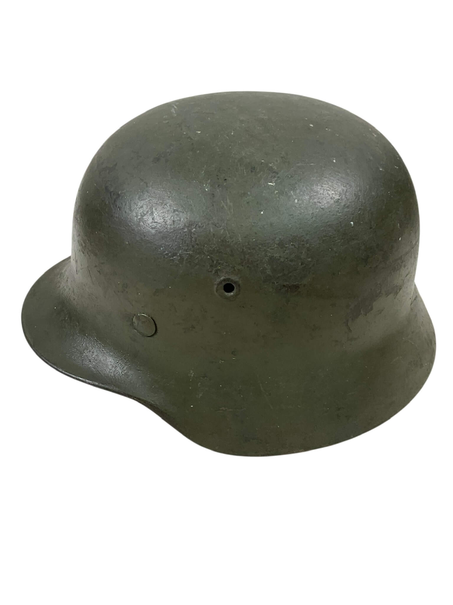 WW2 German Army M40 Steel Helmet ET62 Brush Painted WW2 German Army M40 Steel Helmet ET62 Brush Painted