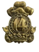 Canadian 14th Princess of Wales' Own Regiment (PWOR) Collar Insignia Single