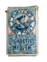 WW2 Canadian Player’s Navy Cut Cigarettes Medium Package EMPTY (3)