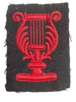 WW2 Canadian RCN Navy Bandsman Lyre Trade Patch
