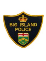 Canadian Ontario Big Island Native Police Patch Canadian Ontario Big Island Native Police Patch