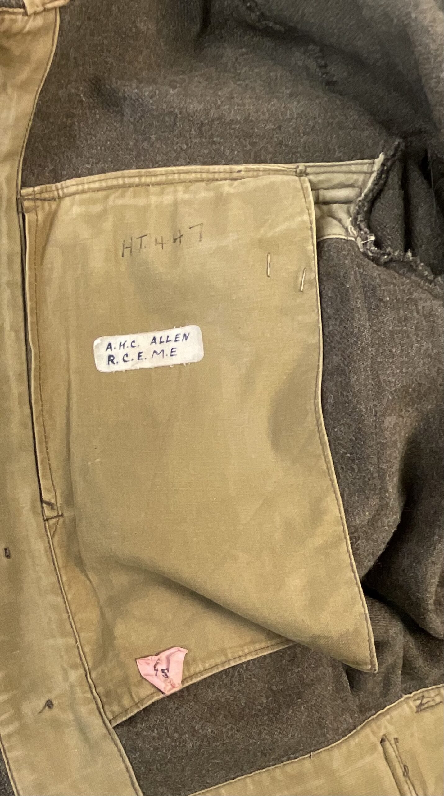 WW2 Canadian RCEME Officers Named Battledress Jacket WW2 Canadian RCEME Officers Named Battledress Jacket