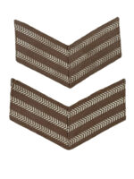 Canadian Army Sergeant Stripes Insignia Pair