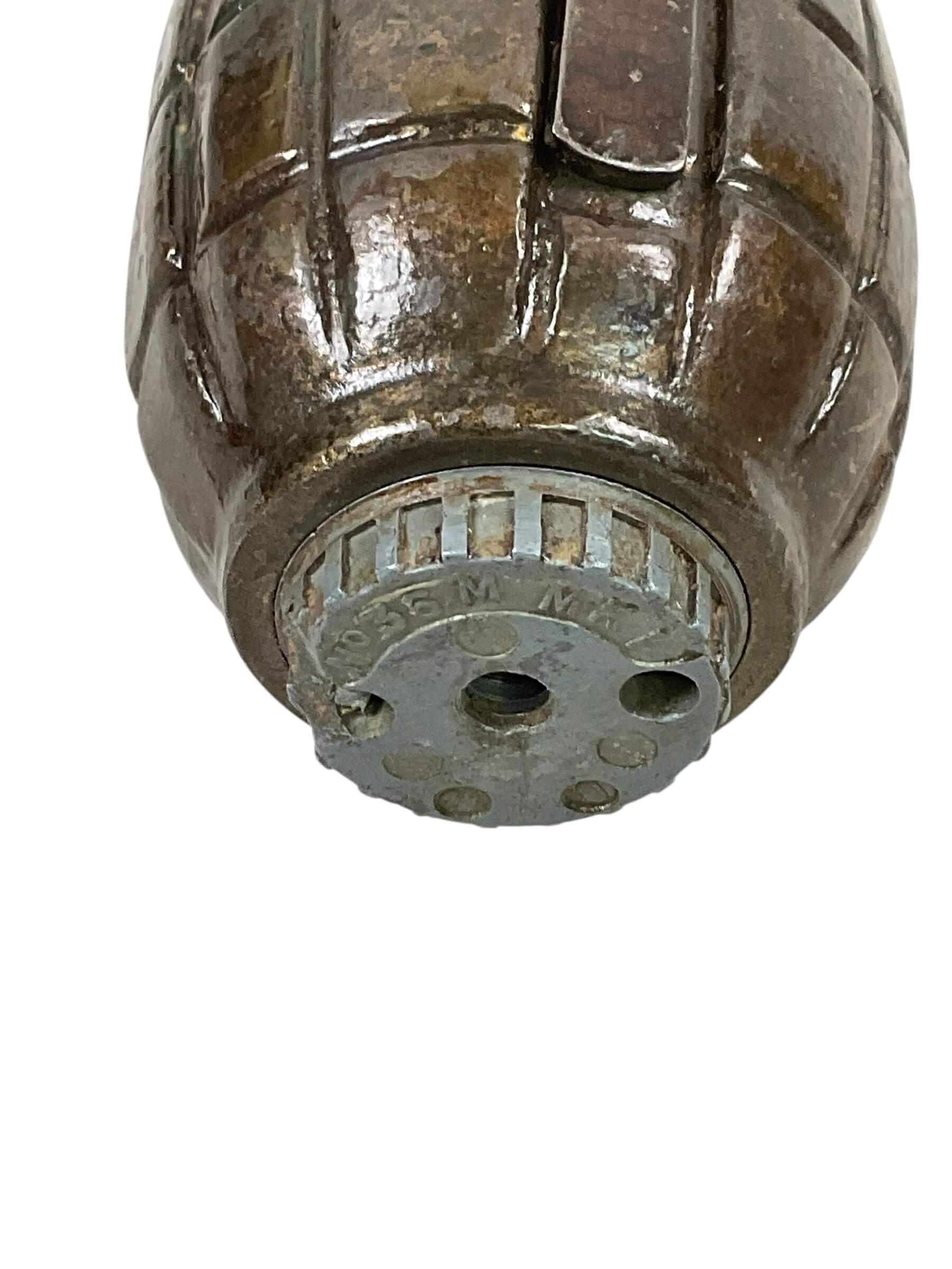 WW2 Canadian RCAF Marked No 36 Mills Grenade INERT WW2 Canadian RCAF Marked No 36 Mills Grenade INERT