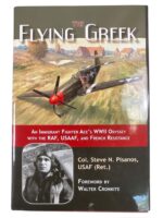 WW2 US USAAF The Flying Greek Used Hardcover Reference Book