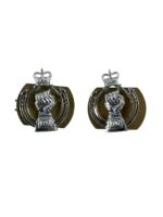 British Royal Armoured Corps Staybright Collars Insignia Pair