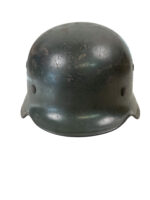 WW2 German M40 Double Decal Police Steel Helmet SE62 Lot No 6986