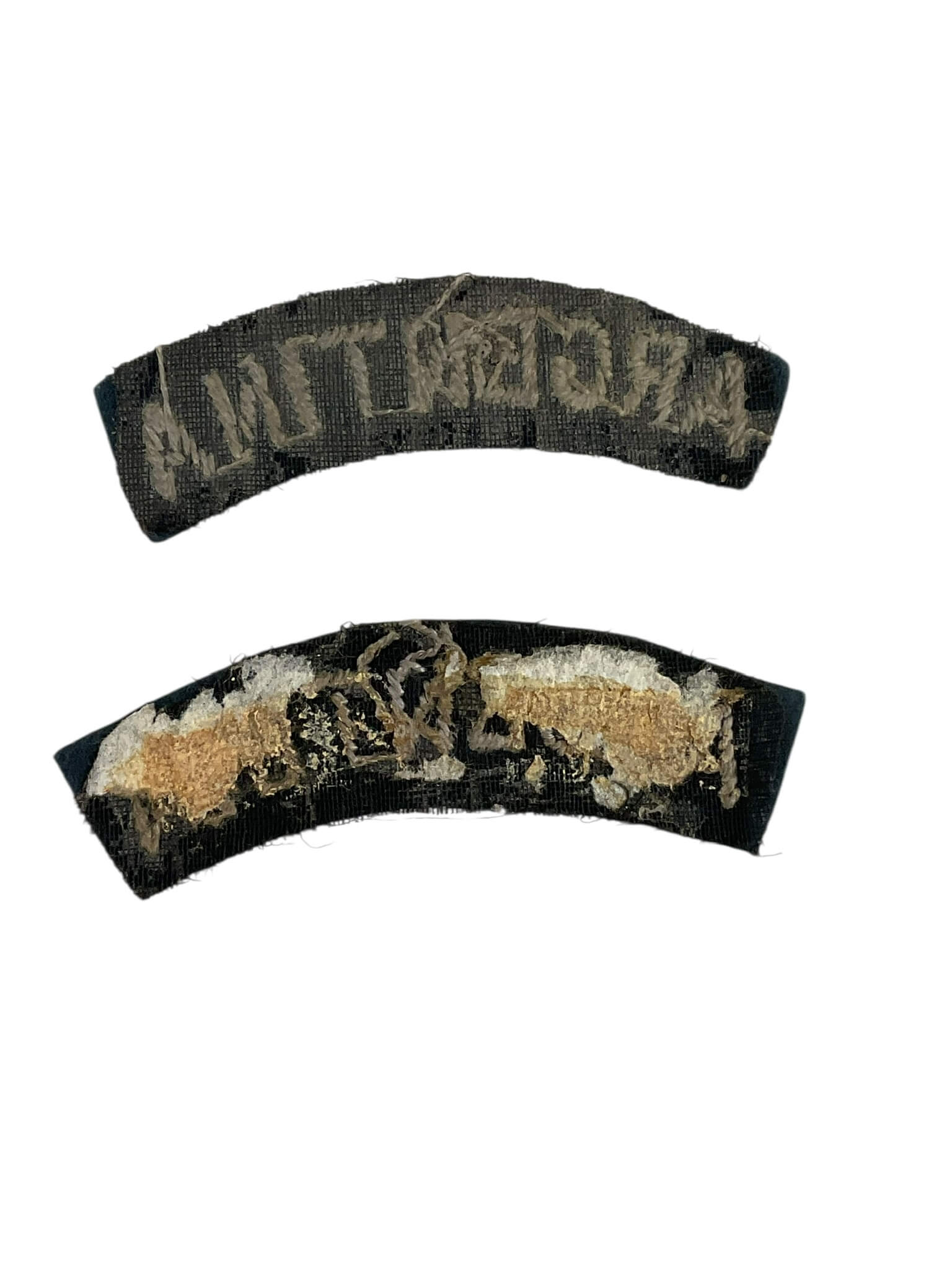 WW2 British RAF Argentina Nationality Shoulder Titles Insignia Pair WW2 British RAF Argentina Nationality Shoulder Titles Insignia Pair