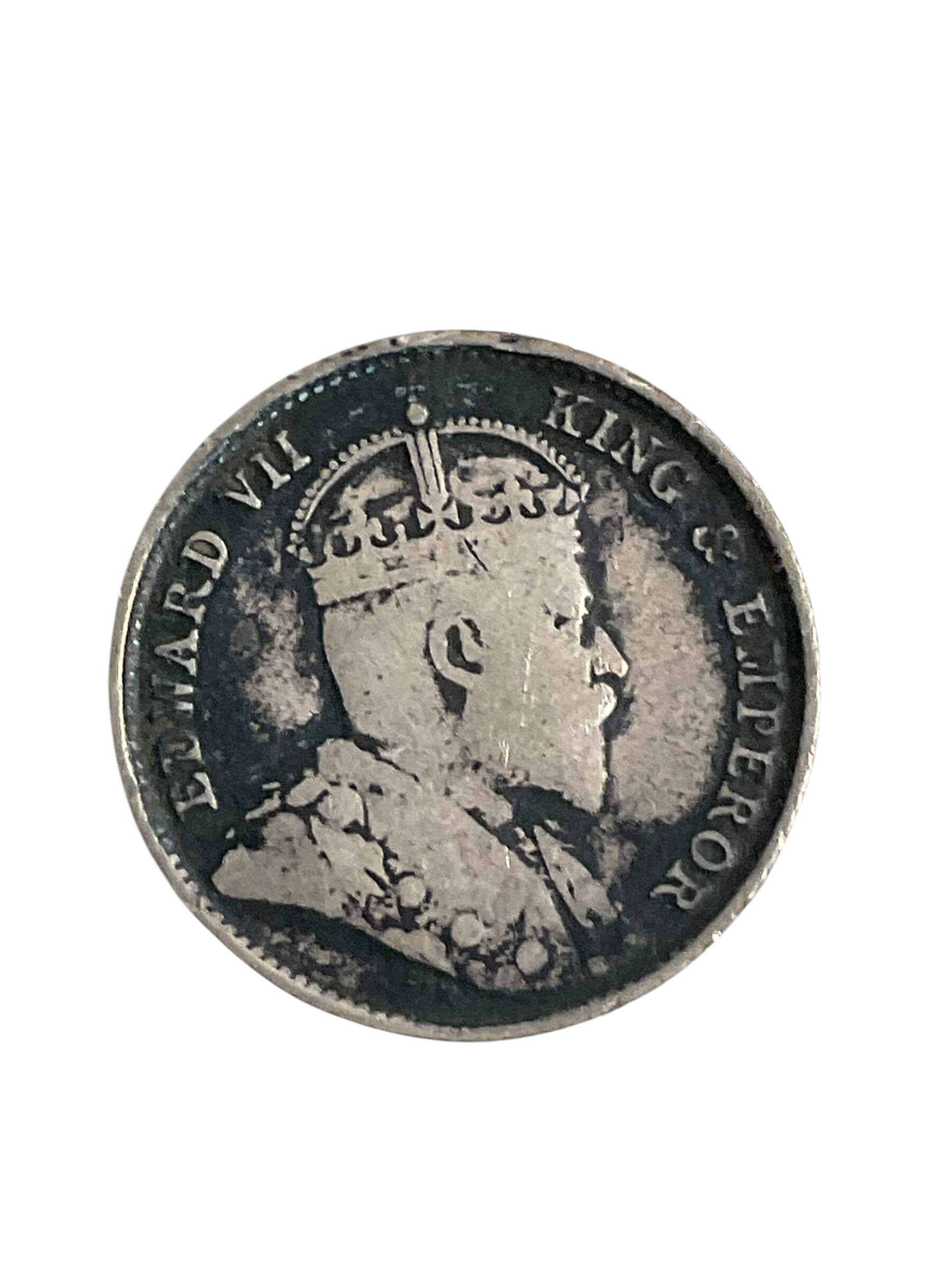 Hong Kong 5 Cents Silver Coin Dated 1903 Hong Kong 5 Cents Silver Coin Dated 1903