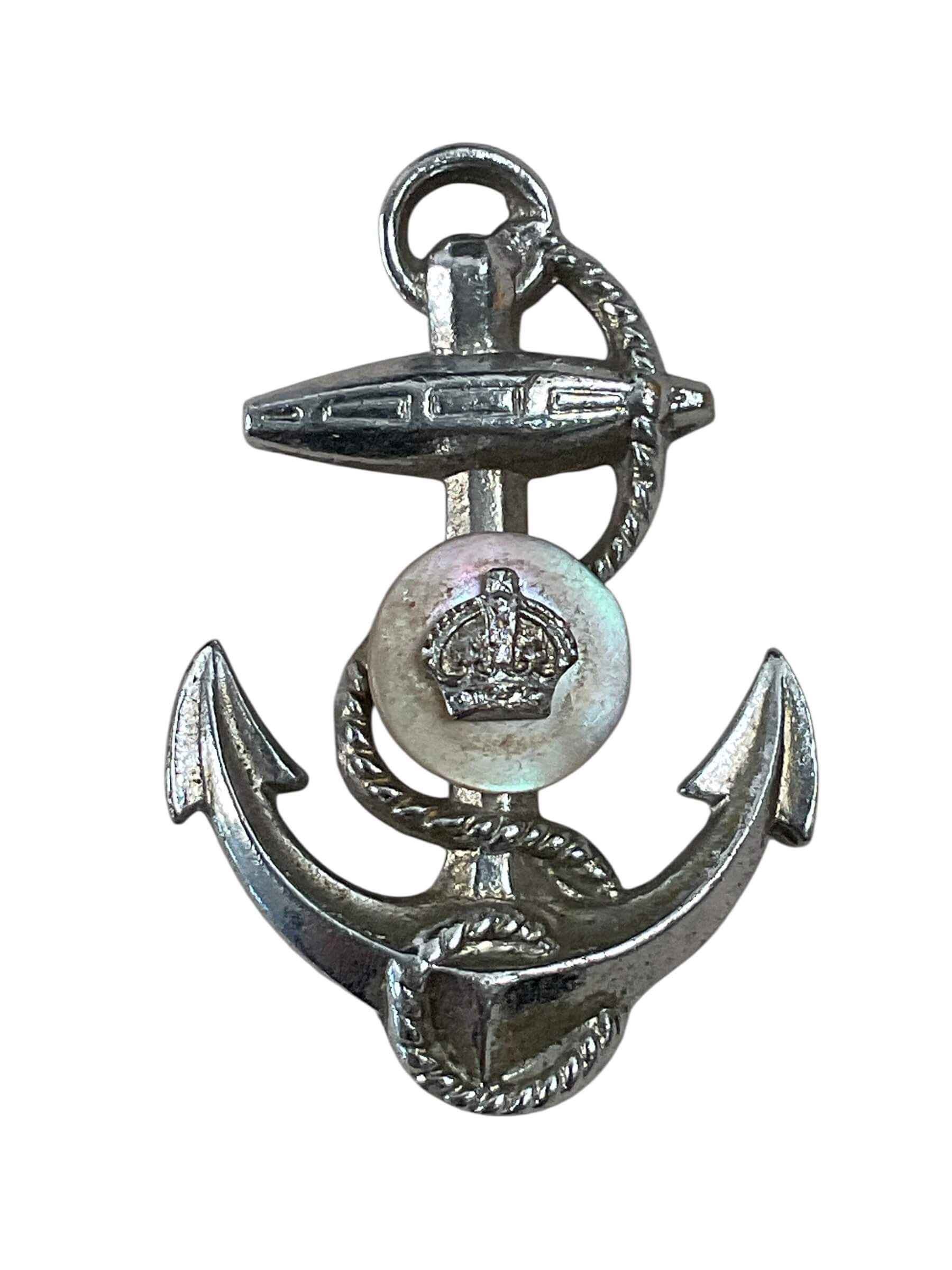 WW2 British RN Navy Sweetheart Badge Mother of Pearl WW2 British RN Navy Sweetheart Badge Mother of Pearl