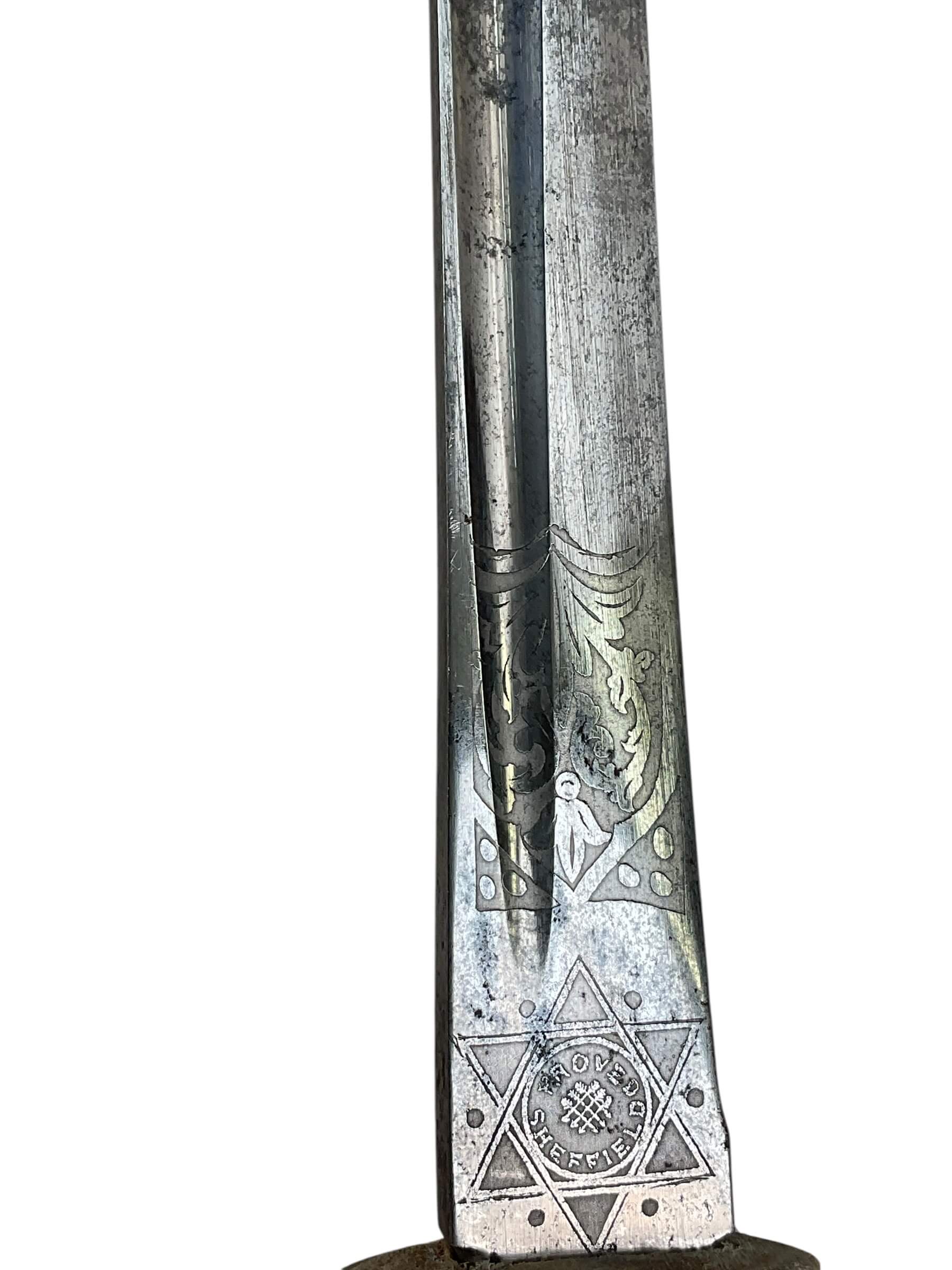 British 1912 Cavalry Officer's Sword With Field Scabbard British 1912 Cavalry Officer's Sword With Field Scabbard