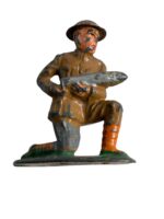 WW1 British BEF Royal Artillery RA Homefront Soldier Metal Figure