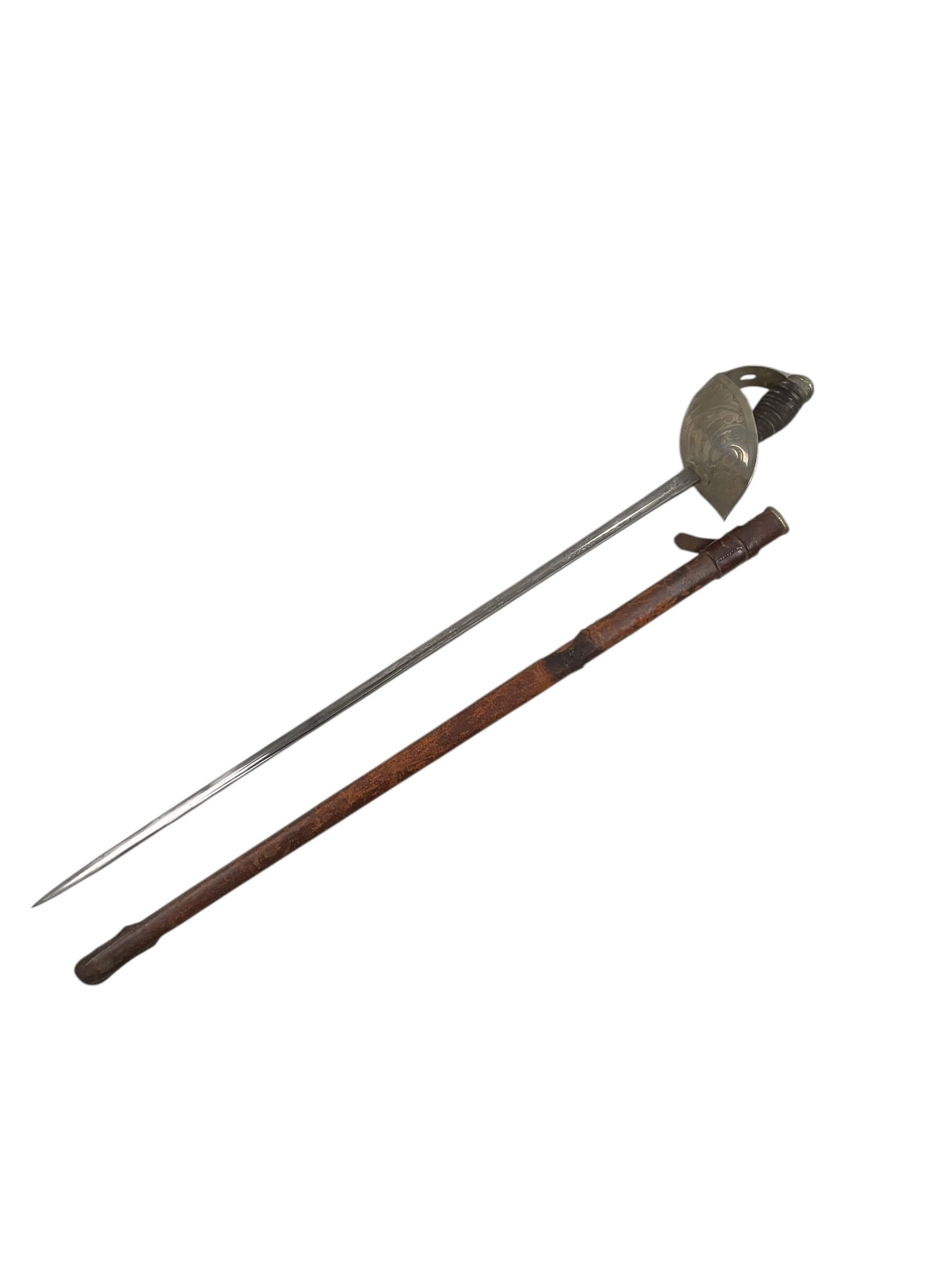 British 1912 Cavalry Officer's Sword With Field Scabbard British 1912 Cavalry Officer's Sword With Field Scabbard