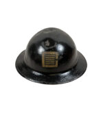 WW1 Canadian CEF 5th Division Officers Painted Helmet