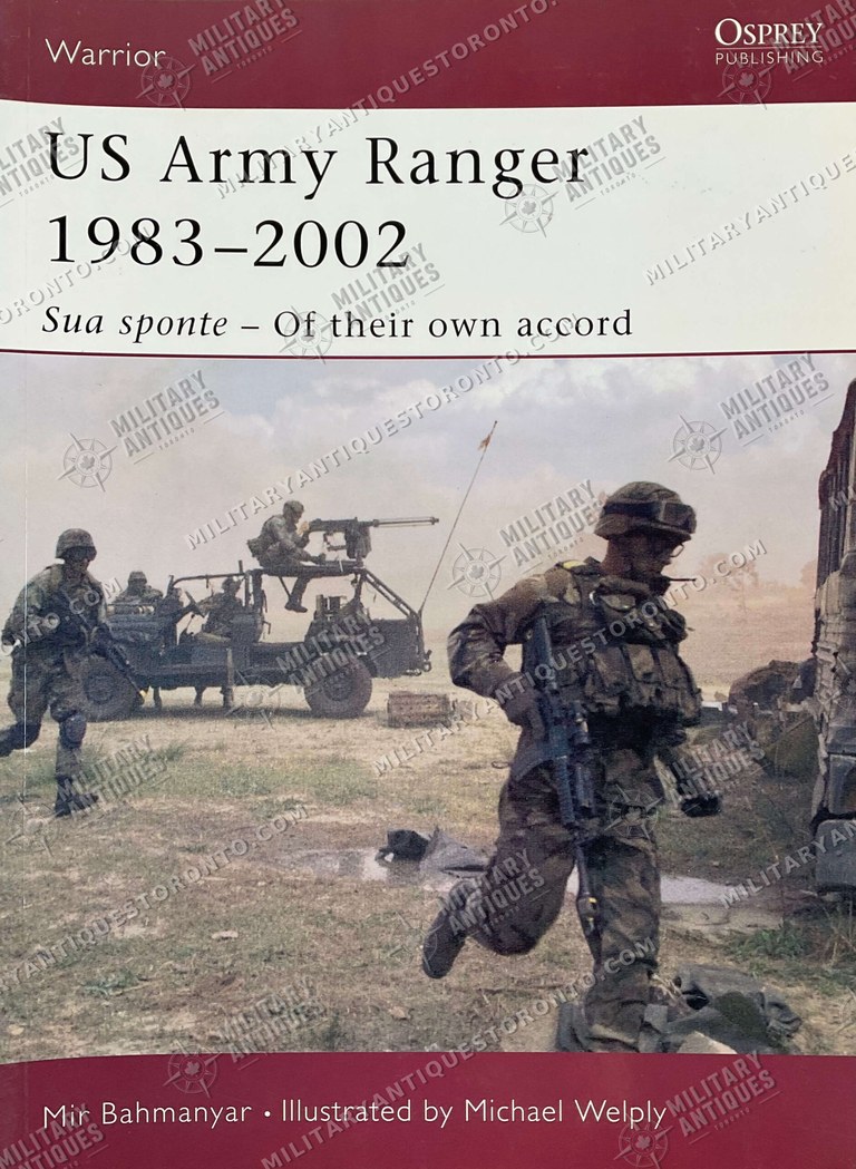 US Army Ranger 1983-2002 Osprey Warrior No 65 New Softcover Reference ...