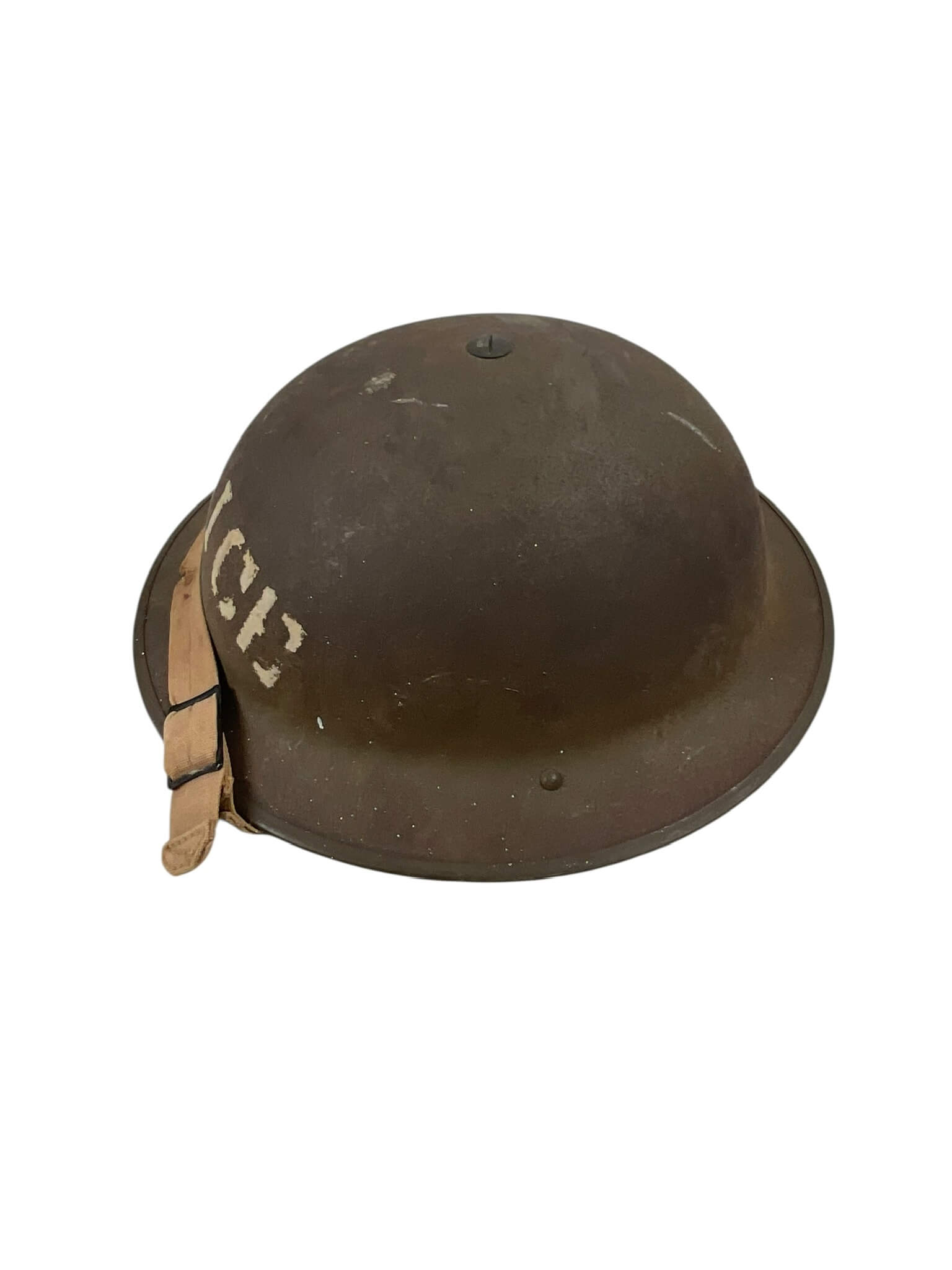 WW2 Canadian Police Helmet Size 7 1/8 Dated 1942 Maker CLC WW2 Canadian Police Helmet Size 7 1/8 Dated 1942 Maker CLC