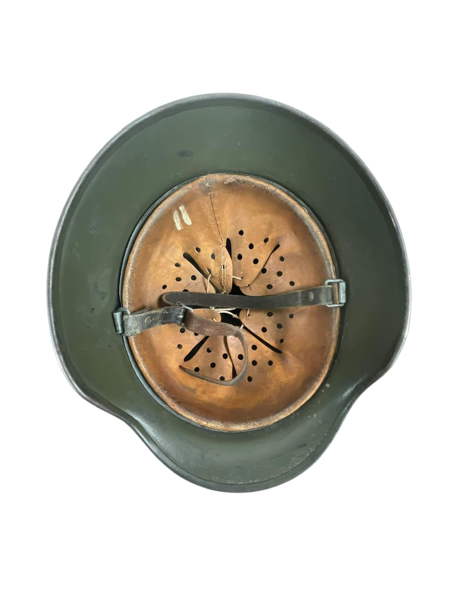 WW2 German Army M40 Steel Helmet ET62 Brush Painted WW2 German Army M40 Steel Helmet ET62 Brush Painted