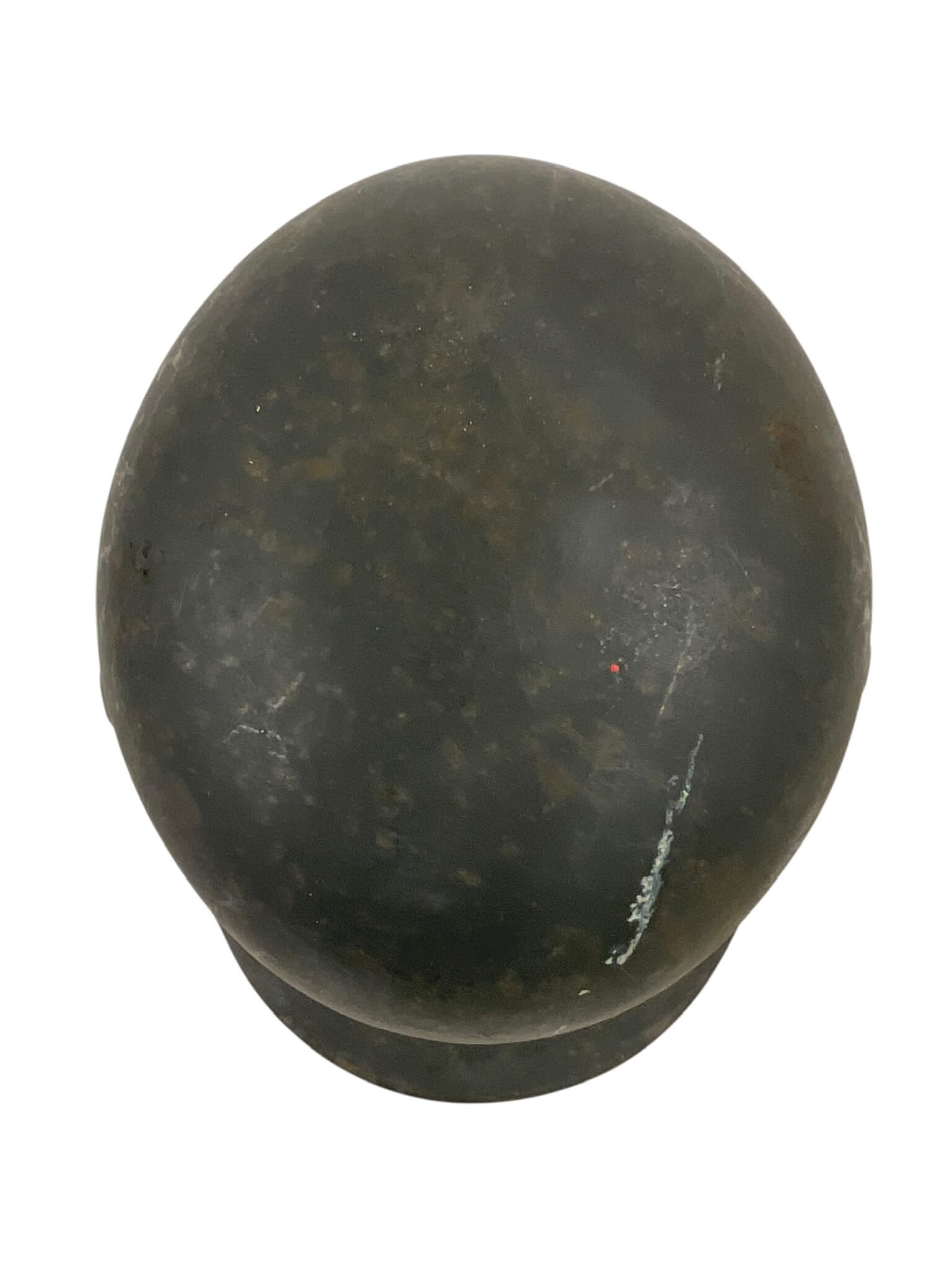 WW2 German Army M40 Steel Helmet Single Decal ET62 Lot No 1051 Tri-Colour Added WW2 German Army M40 Steel Helmet Single Decal ET62 Lot No 1051 Tri-Colour Added