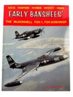 US USN Navy Early Banshees Naval Fighters No 73 Used Softcover Reference Book