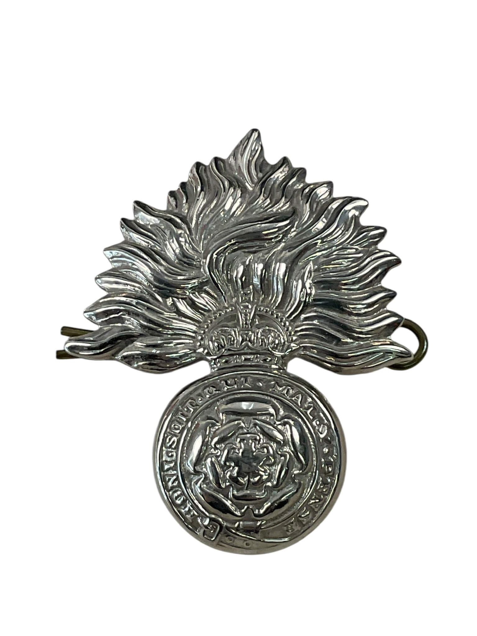 WW2 Canadian London Fusiliers Cap Badge Plated WW2 Canadian London Fusiliers Cap Badge Plated
