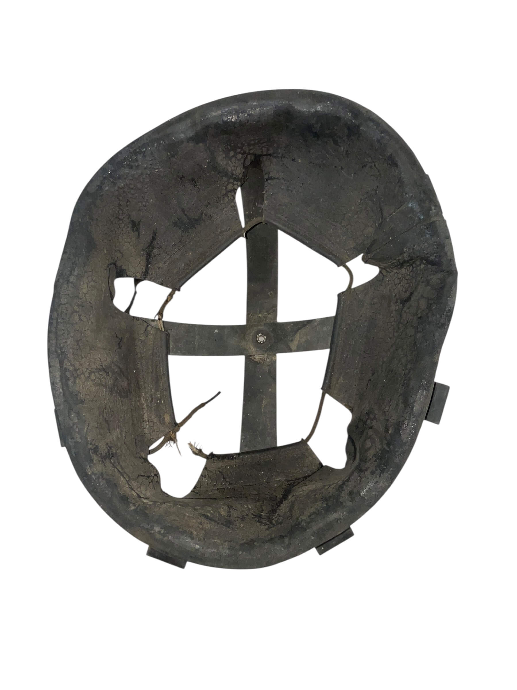 WW2 Canadian Mk2 Helmet Liner Dated 1942 Size 7 1/2 C Broad Arrowed WW2 Canadian Mk2 Helmet Liner Dated 1942 Size 7 1/2 C Broad Arrowed