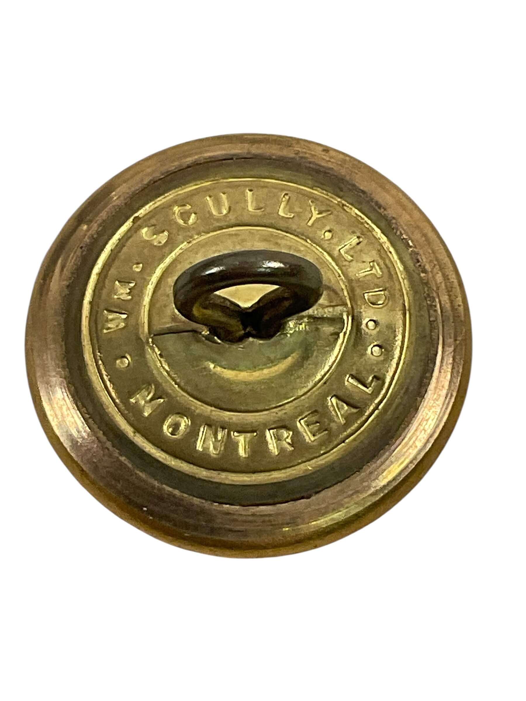 WW2 Canadian Regiment de Chateauguay Officers Large Size Buttons X 7 WW2 Canadian Regiment de Chateauguay Officers Large Size Buttons X 7