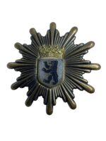 German Berlin Police Officer Cap Badge
