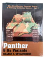 WW2 German Panther and Its Variants Spielberger Military Vehicles Series Vol 1 Used Hardcover Reference Book