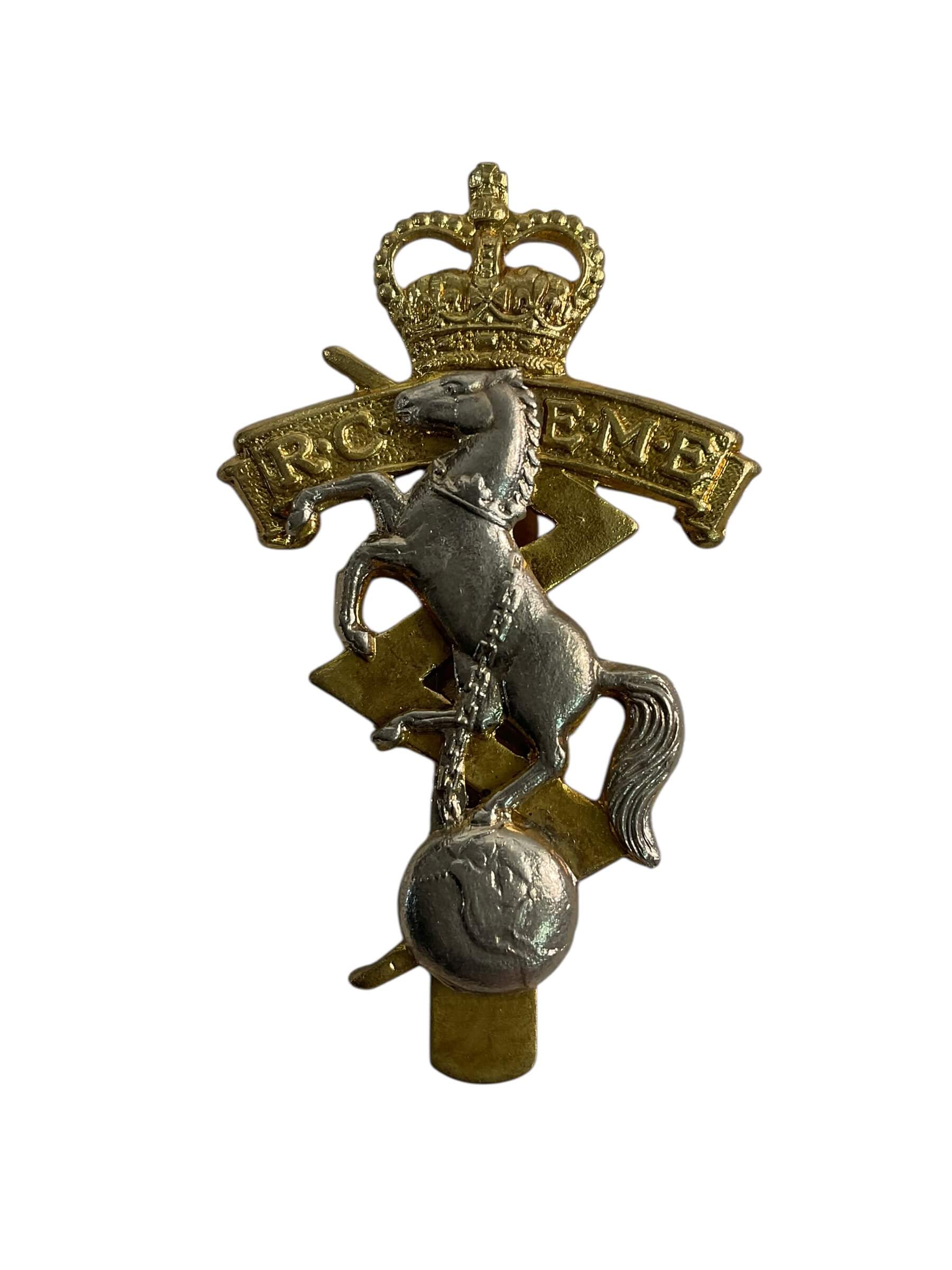Royal Canadian Electrical Mechanical Engineers RCEME Cap Badge Royal Canadian Electrical Mechanical Engineers RCEME Cap Badge