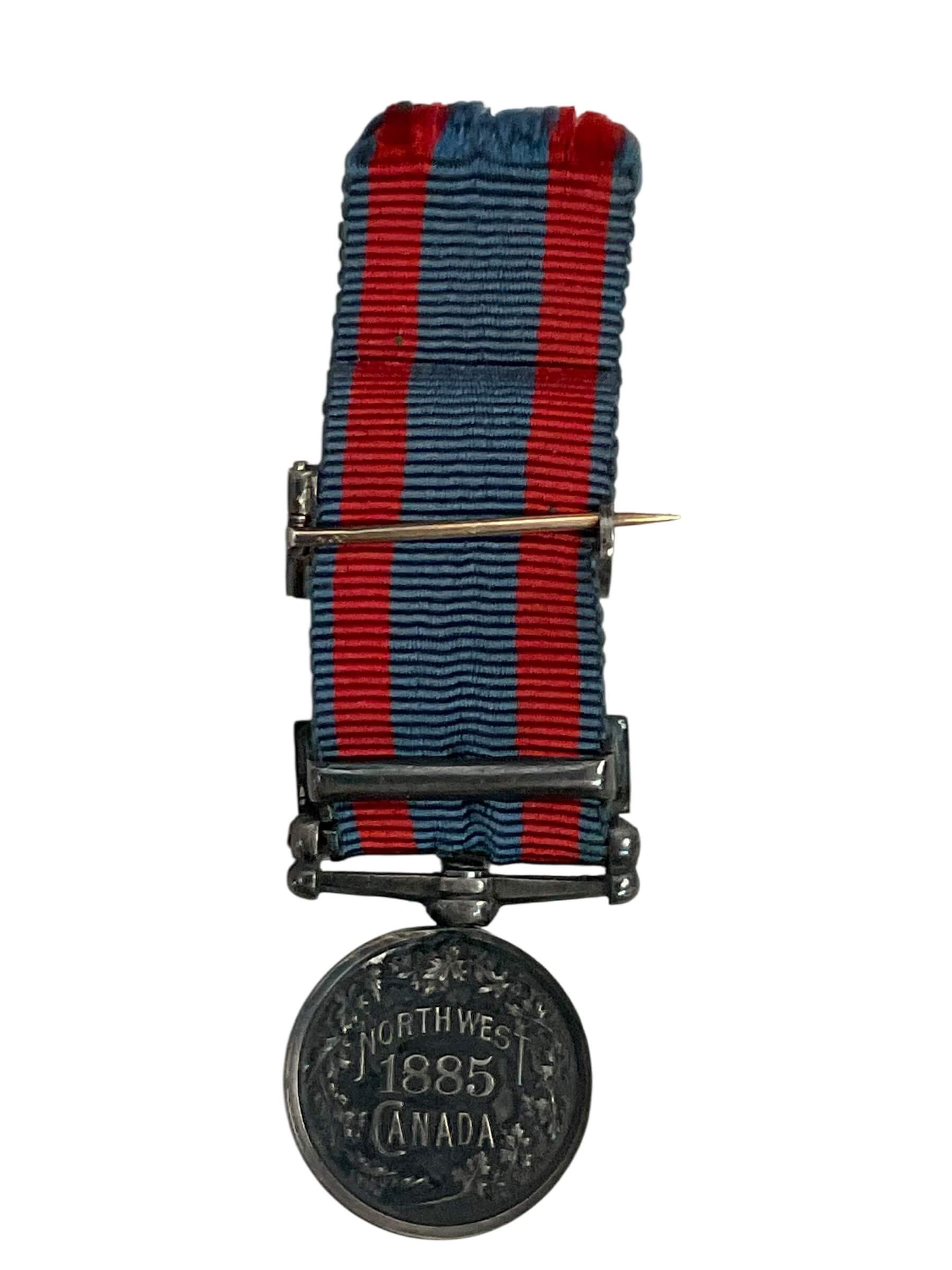 Northwest Canada Miniature Medal With Saskatchewan Bar Northwest Canada Miniature Medal With Saskatchewan Bar