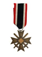 WW2 German War Merit Cross 2nd Class With Swords No Maker Full Size Medal