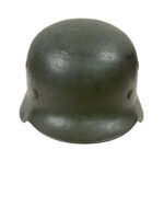 WW2 German Army M40 Steel Helmet ET62 Brush Painted