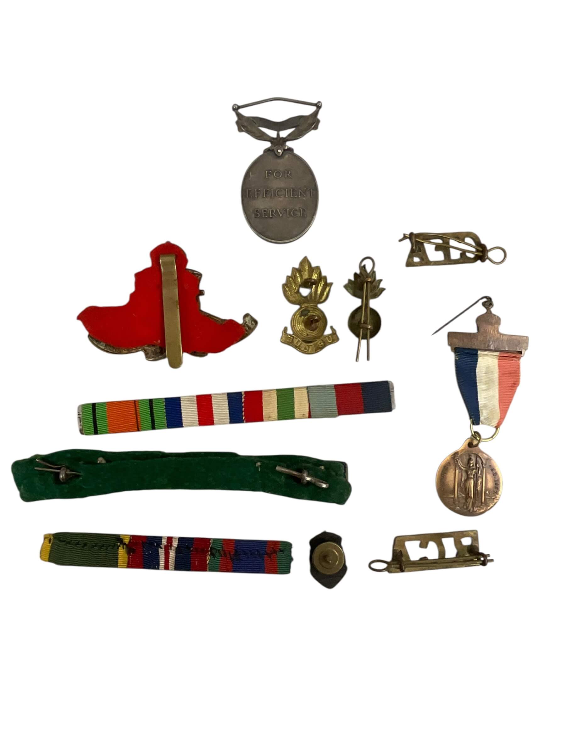 WW2 Canadian RCA Efficiency Medal With Canada Bar Grouping BDR D.P. Munro WW2 Canadian RCA Efficiency Medal With Canada Bar Grouping BDR D.P. Munro