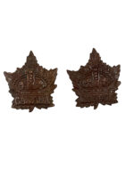 WW1 Canadian CEF General List Collars Insignia Pair