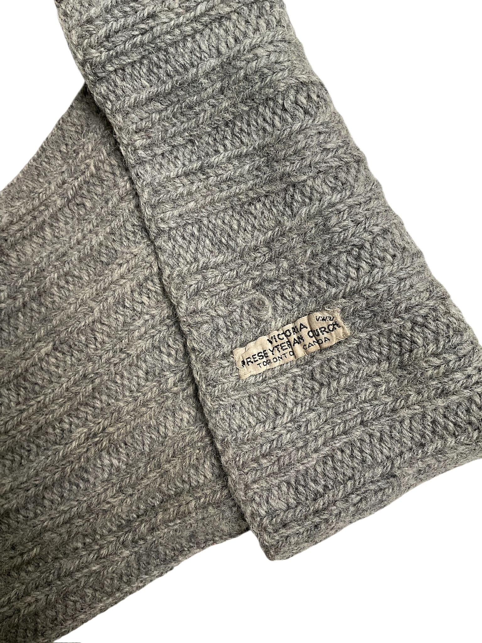 WW2 Canadian RCN Navy Grey Wool Sea Socks WW2 Canadian RCN Navy Grey Wool Sea Socks