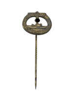 WW2 German U-Boat Badge Lapel Pin