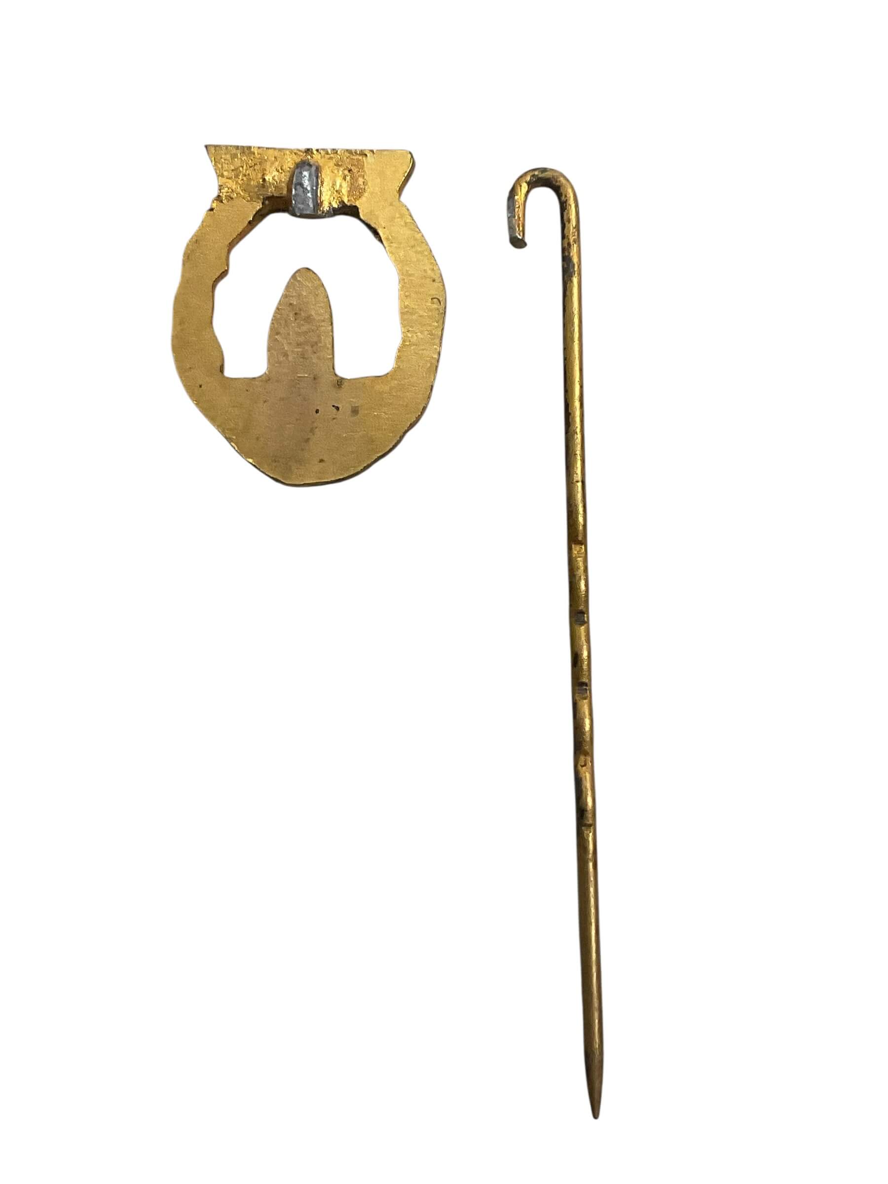 WW2 German Minesweeper Badge Lapel Pin WW2 German Minesweeper Badge Lapel Pin