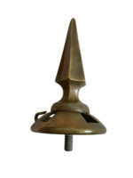 British Pith Helmet Spike and Base