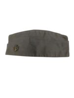 WW2 US USN Navy Grey Officers Garrison Cap Size 7 1/4