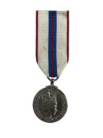 Canadian Queen Elizabeth the 2nd 25 Year Silver Jubilee Medal Full Size Canadian Queen Elizabeth the 2nd 25 Year Silver Jubilee Medal Full Size