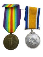 WW1 Canadian CEF Medal Group Pair 2304309 J.J. Walsh 58th Battalion